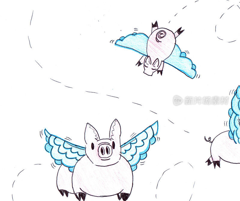 When Pigs Fly成语